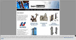 Desktop Screenshot of boninvest.pl