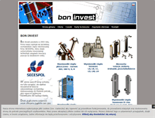Tablet Screenshot of boninvest.pl